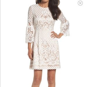 Eliza J Bell Sleeve Lace Dress